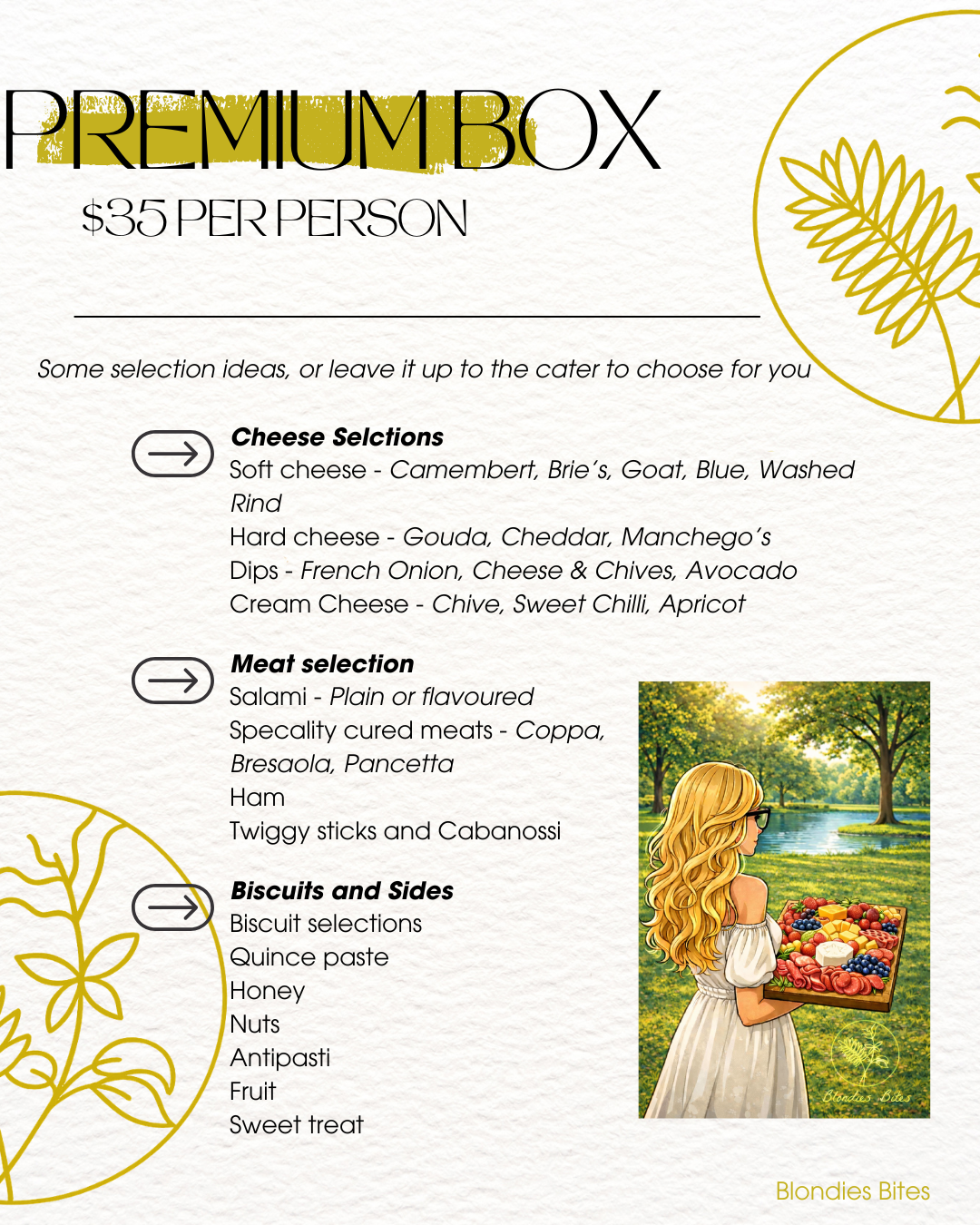 Premium Grazing Box - Per Person